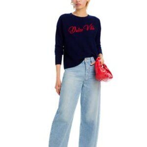 Aqua Cashmere Dolce Vita Sweater